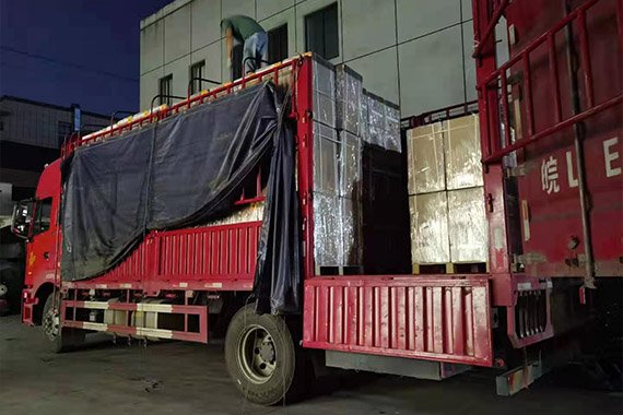 Orders were shipped to India in time